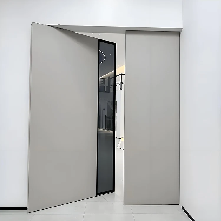 အလူမီနီယမ်ဘောင် Pivot Door