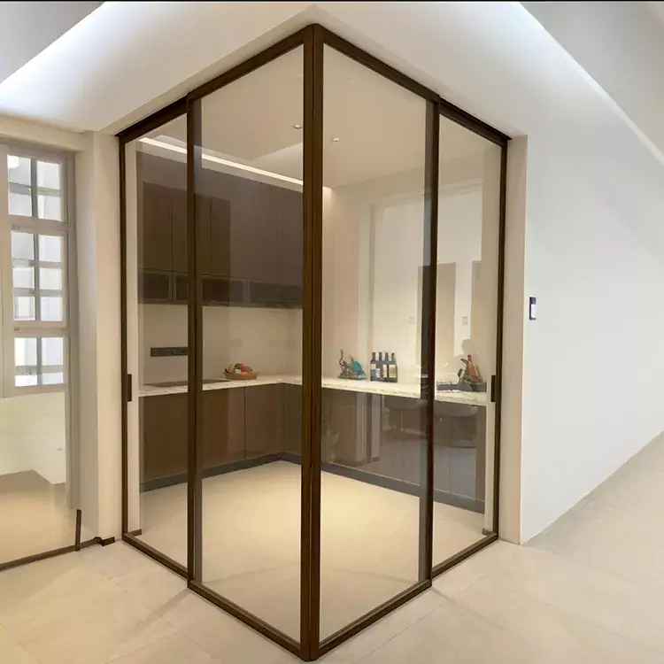 Frameless Glass Sliding Door ၊